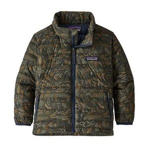 Brand New Patagonia Baby Down Sweater Puffer Jacket - Size 12-18 M - Rare Print!